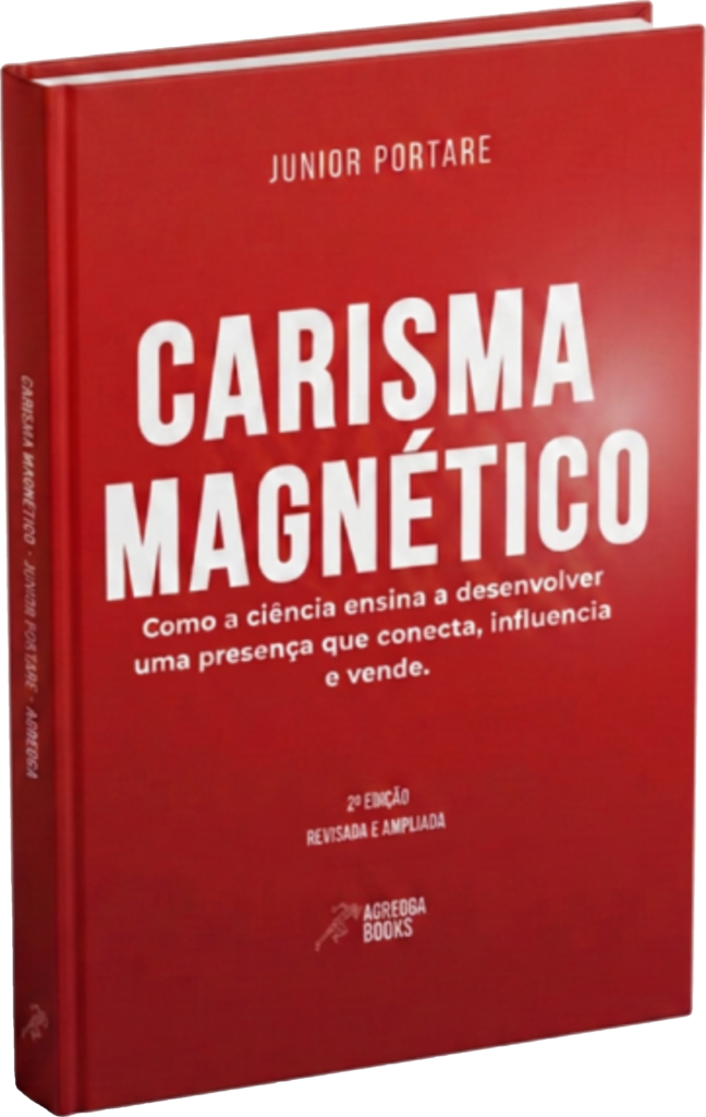 Capa do livro Carisma Magnético, de Junior Portare